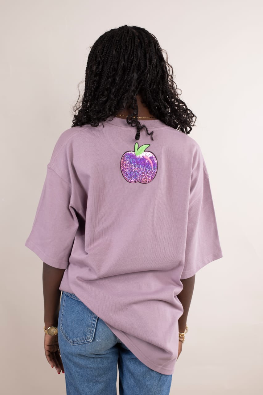 T-shirt Mauve – Afro Queen Colours