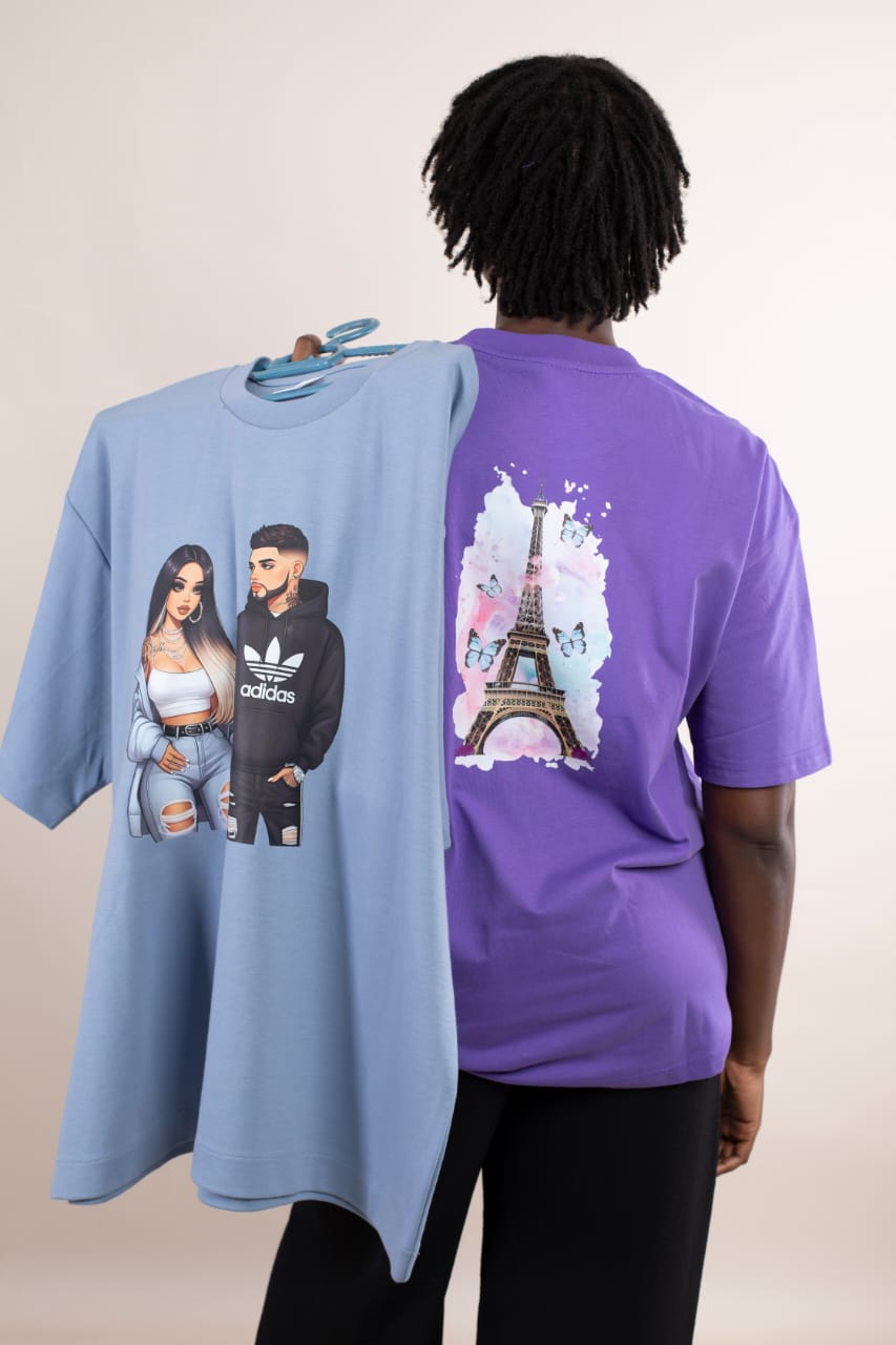 T-shirt Violet – Butterfly Fairy Girl