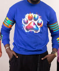 Sweat Paw Kente — Sublimation & Tissu Africain | JKT Wears 🇸🇳