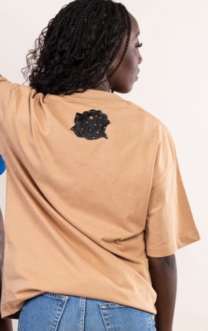T-shirt Wild Flower — Sublimation & Fleurs Fait Main | JKT WEARS 🇸🇳