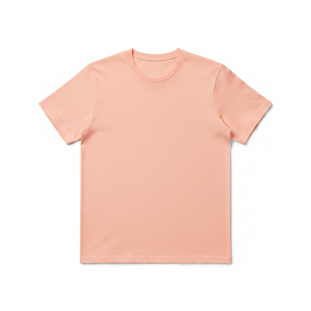 T-shirt vierge saumon XL