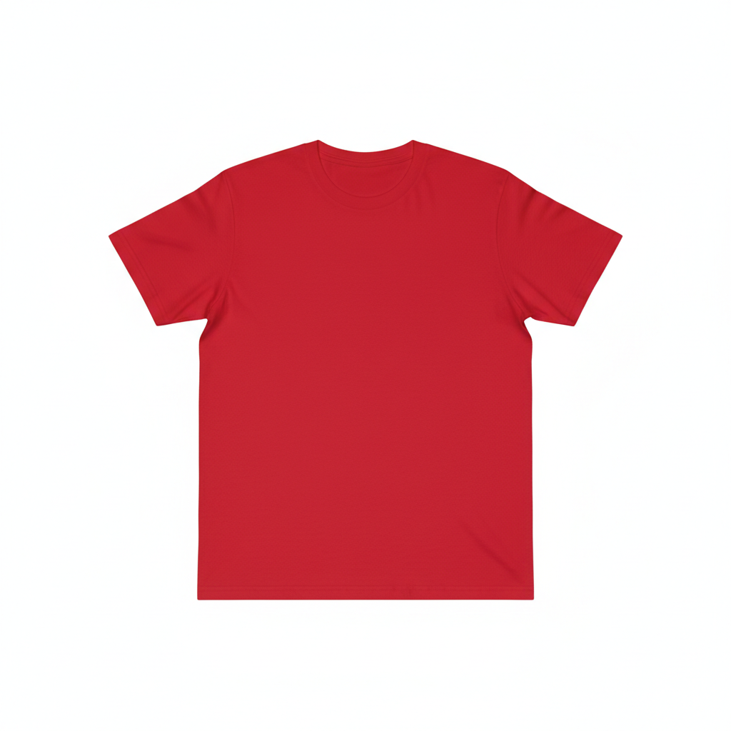 T-shirt vierge rouge 3XL