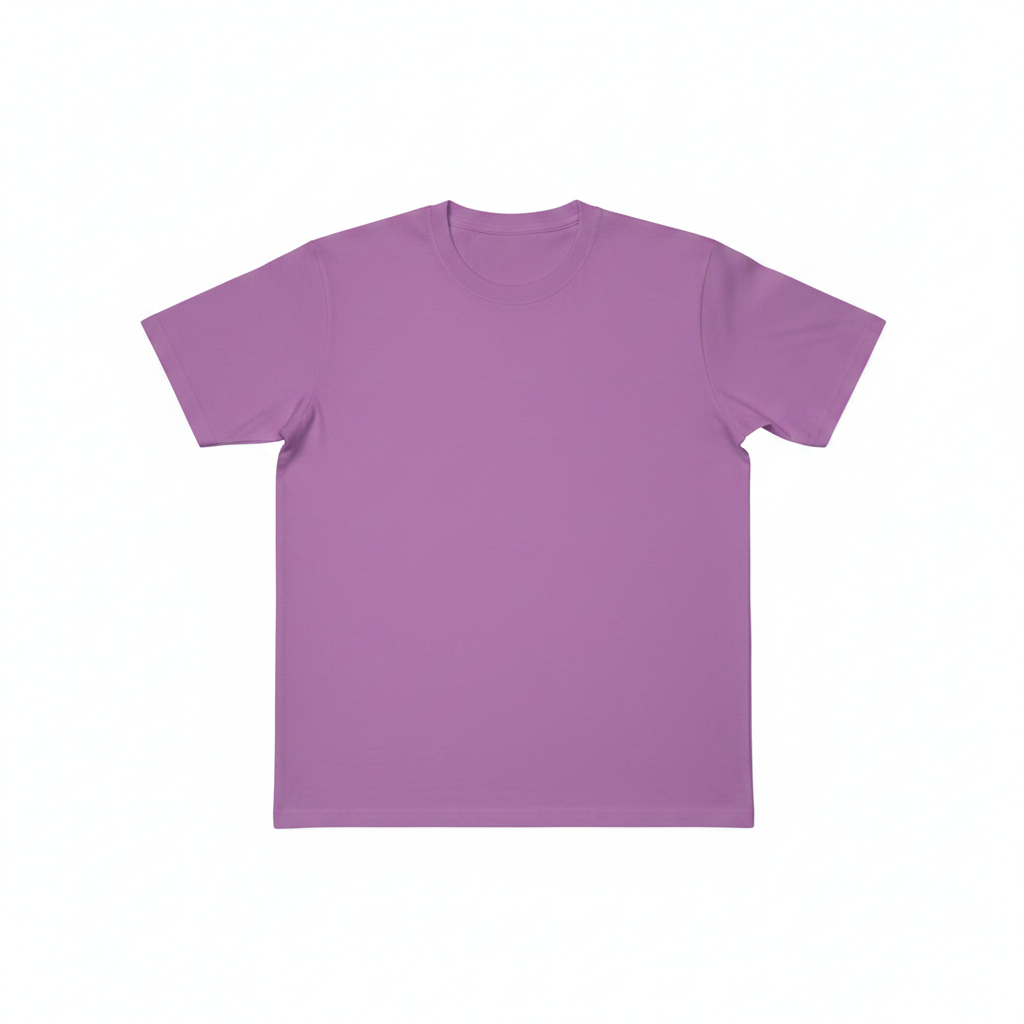 T-shirt vierge mauve XL